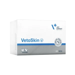 قرص مکمل سگ و گربه وت اکسپرت تقویت پوست و مو Vet Expert VetoSkin تعداد 1 عدد