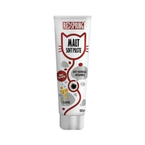 خمیر مالت گربه رد اسپرینگ بدون طعم Red Spring وزن 100 گرم