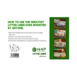 لاینر ظرف خاک گربه ان فور پی N4P تعداد 10عددی