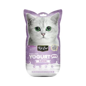 تشویقی گربه فریزدراید کیت کت ماست و بلوبری Kit Cat بسته ده عددی