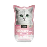 تشویقی گربه فریزدراید کیت کت ماست و توت فرنگی Kit Cat بسته ده عددی