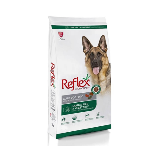 8698995028769 غذاي خشک سگ بالغ رفلکس بره و سبزیجات Reflex وزن 3 کیلوگرم
