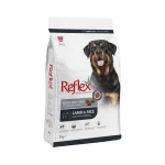 غذاي خشک سگ بالغ رفلکس بره و برنج Reflex وزن 3 کیلوگرم