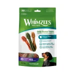 تشویقی سگ دنتال ویمزس Whimzees Toothbrush Xs بسته 48 عددی