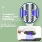 برس سگ و گربه UV دار تشخیص کک و کنه Pet Comb